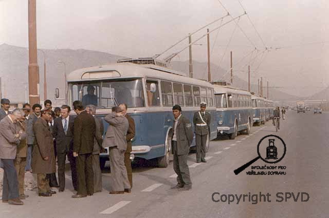 kabul. Trolleybuses in Kabul